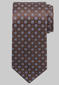 Men's Traveler Collection Complex Neat Tie at Jos. A. Bank, Brown,