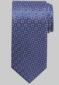 Men's Traveler Collection Complex Neat Tie at Jos. A. Bank, Blue/Navy,
