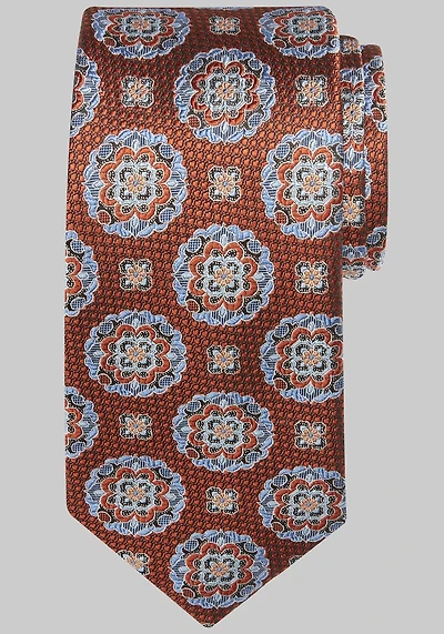 Men's Reserve Collection Mobile Medallion Tie at Jos. A. Bank, Orange/Rust,
