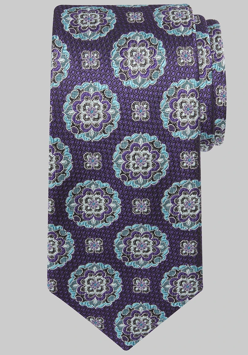 Men's Reserve Collection Mobile Medallion Tie at Jos. A. Bank, Plum/Purple,