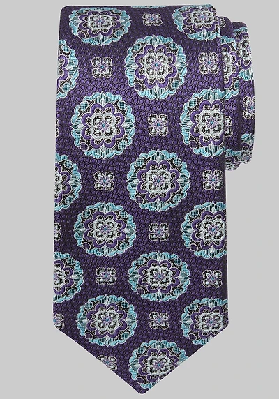 Men's Reserve Collection Mobile Medallion Tie at Jos. A. Bank, Plum/Purple,