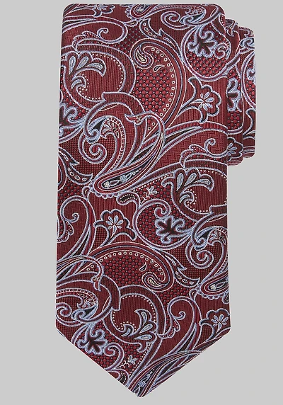 Men's Reserve Collection Paisley Plus Tie at Jos. A. Bank, Burgundy,