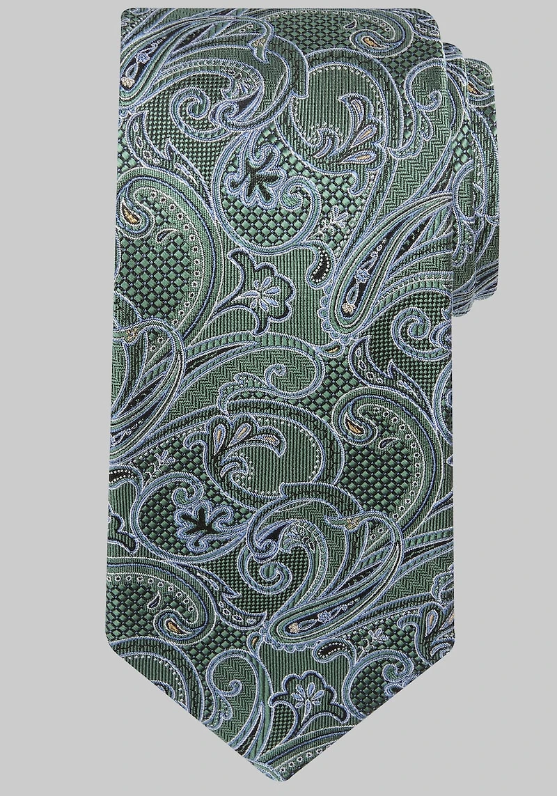 Men's Reserve Collection Paisley Plus Tie at Jos. A. Bank, Green,