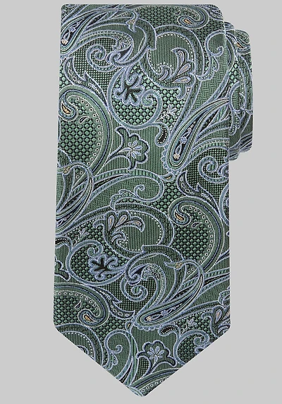 Men's Reserve Collection Paisley Plus Tie at Jos. A. Bank, Green,