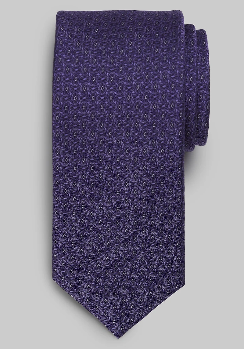 Men's Jos A. Bank Micro Neat Tie at Jos. A. Bank, Purple,