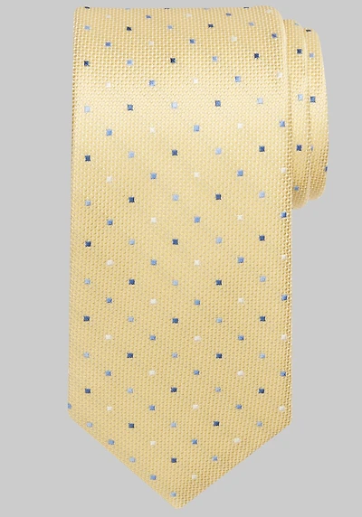 Men's Traveler Collection Pin Dot Tie at Jos. A. Bank, Yellow,