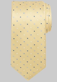 Men's Traveler® Collection Pin Dot Tie at Jos. A. Bank, Yellow, 