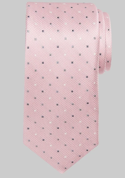 Men's Traveler Collection Pin Dot Tie at Jos. A. Bank, Pink,