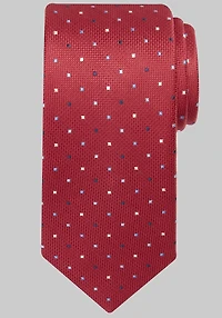 Men's Traveler Collection Pin Dot Tie at Jos. A. Bank, Red,