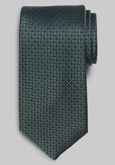 Men's Traveler Collection Double Dot Neat Tie at Jos. A. Bank, Green,