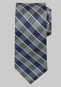 Men's Jos. A Bank Pick-Stitch Plaid Tie at Jos. A. Bank, Green,