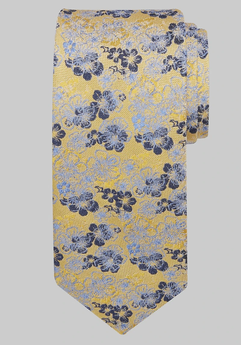 Men's Jos. A. Bank Floral Tie at Jos. A. Bank, Yellow,