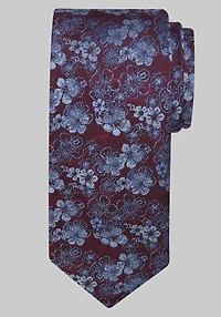 Men's Jos. A. Bank Floral Tie at Jos. A. Bank, Burgundy,