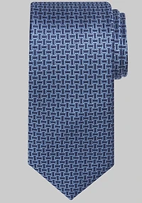 Men's Traveler Collection Mini Linked Geo Tie at Jos. A. Bank, Blue/Navy,