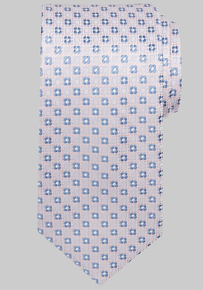 Men's Traveler Collection Quadrifoglio Neat Tie at Jos. A. Bank, Pink,