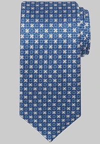 Men's Traveler Collection Quadrifoglio Neat Tie at Jos. A. Bank, Blue,