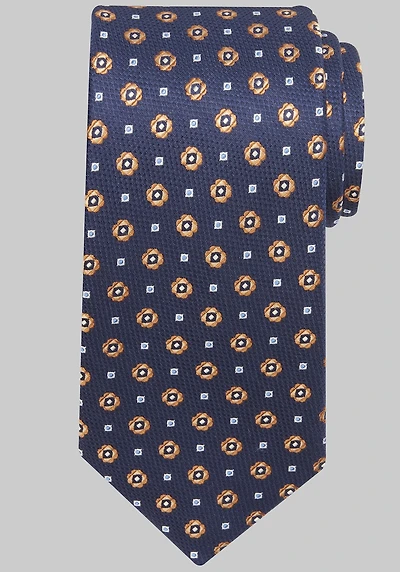 Men's Traveler Collection Neat Octagon Tie at Jos. A. Bank, Gold,