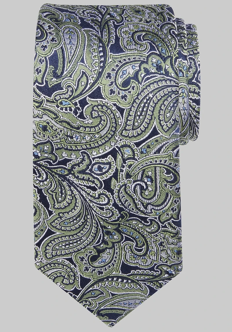 Men's Reserve Collection Complex Paisley Tie at Jos. A. Bank, Green,