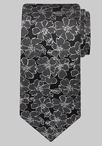 Men's Reserve Collection Silhouette Floral Tie at Jos. A. Bank, Black,