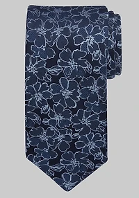 Men's Reserve Collection Silhouette Floral Tie at Jos. A. Bank, Blue/Navy,
