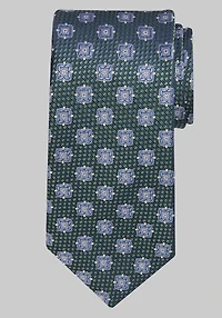 Men's Reserve Collection Natte Neat Medallion Tie at Jos. A. Bank, Green,