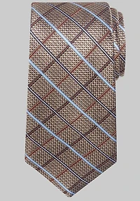 Men's Reserve Collection Plaid Tie at Jos. A. Bank, Taupe,