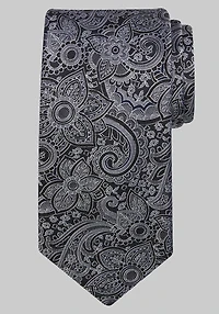 Men's Reserve Collection Botanical Paisley Tie at Jos. A. Bank, Black,