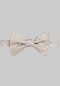 Men's Jos. A. Bank Marguerite Floral Pre-Tied Bow Tie at Jos. A. Bank, Taupe,