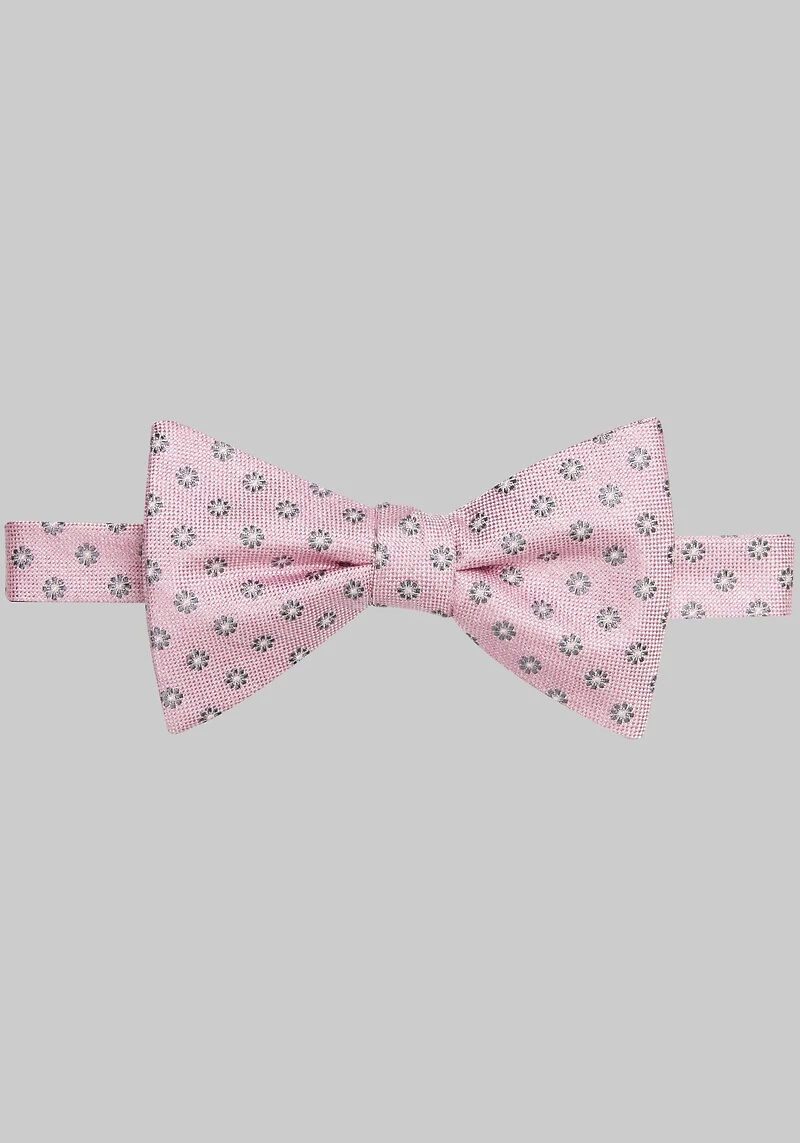 Men's Jos. A. Bank Marguerite Floral Pre-Tied Bow Tie at Jos. A. Bank, Pink,