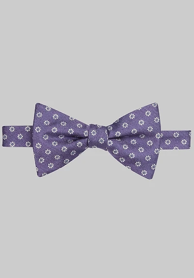 Men's Jos. A. Bank Marguerite Floral Pre-Tied Bow Tie at Jos. A. Bank, Purple,