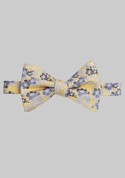 Men's Jos. A. Bank Floral Pre-Tied Bow Tie at Jos. A. Bank, Yellow,