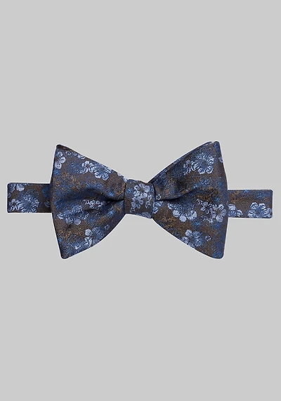 Men's Jos. A. Bank Floral Pre-Tied Bow Tie at Jos. A. Bank, Brown,