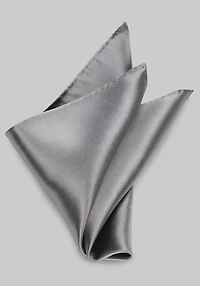 Men's Jos. A. Bank Solid Pocket Square at Jos. A. Bank, Flint Grey,