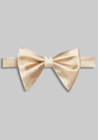 Men's Jos. A. Bank Teardrop Pre-Tied Bow Tie at Jos. A. Bank, Champagne/Gold,