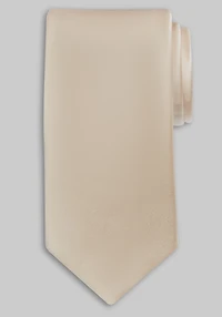 Men's Jos. A. Bank Solid Silk Tie at Jos. A. Bank, Champagne/Gold,