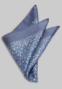 Men's Jos. A. Bank Ditsy Floral Pocket Square at Jos. A. Bank, Blue/Navy,