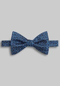 Men's Jos. A. Bank Micro Leaf Pre-Tied Big Bow Tie at Jos. A. Bank, Blue/Royal,