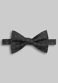 Men's Jos. A. Bank Wavy Diamond Pre-Tied Big Bow Tie at Jos. A. Bank, Black,
