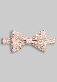 Men's Jos. A. Bank Wavy Diamond Pre-Tied Big Bow Tie at Jos. A. Bank, Light Pink,