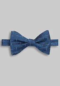 Men's Jos. A. Bank Wavy Diamond Pre-Tied Big Bow Tie at Jos. A. Bank, Blue/Royal,
