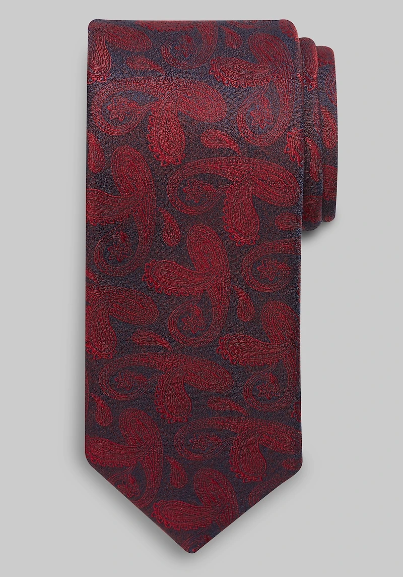 Men's Jos. A. Bank Floating Paisley Tie at Jos. A. Bank, Red,