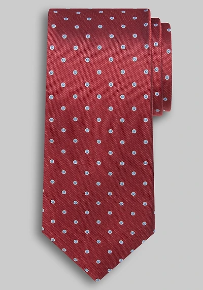 Men's Jos. A. Bank Halo Dot Tie at Jos. A. Bank, Red,