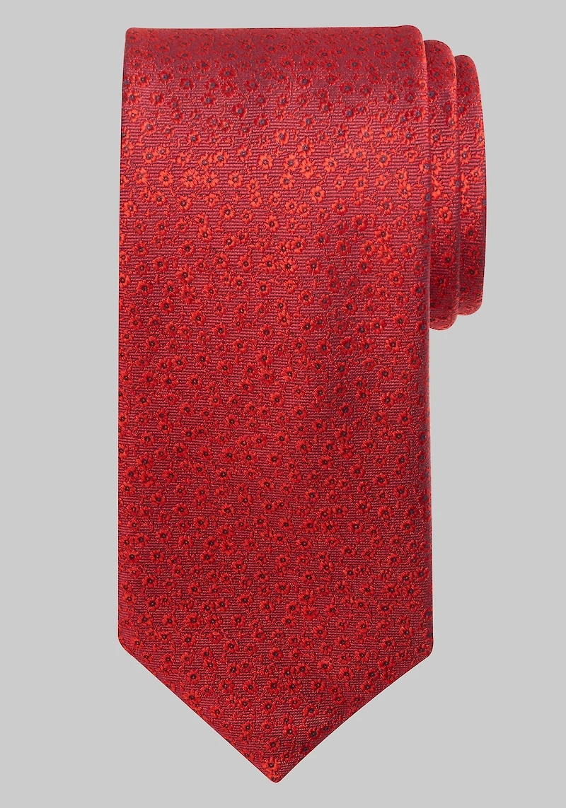 Men's Jos. A. Bank Mini Floral Tie at Jos. A. Bank, Red,