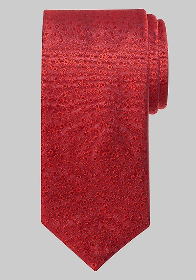 Men's Jos. A. Bank Mini Floral Tie at Jos. A. Bank, Red,