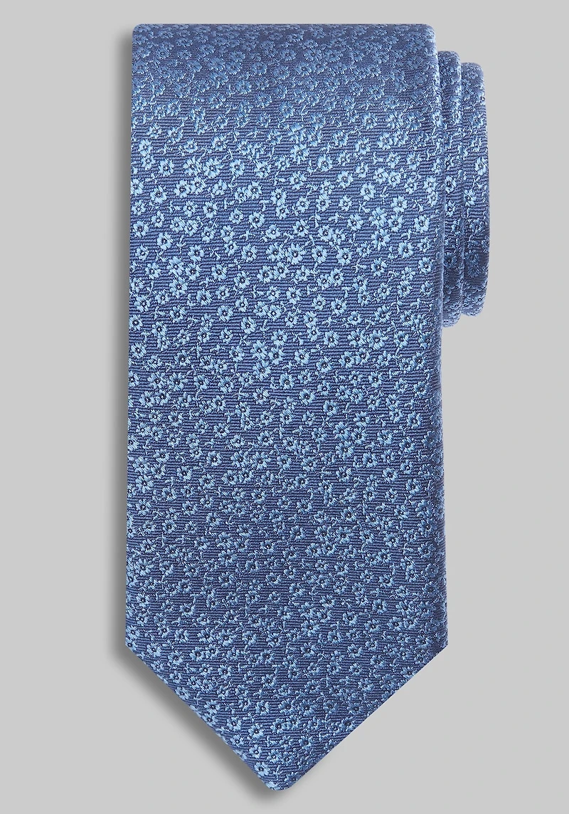 Men's Jos. A. Bank Mini Floral Tie at Jos. A. Bank, Blue/Navy,