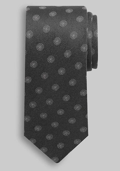 Men's Jos. A. Bank Dotted Dot Tie at Jos. A. Bank, Black/White,
