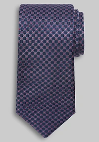 Men's Traveler Geo Squares Tie at Jos. A. Bank, Pink,