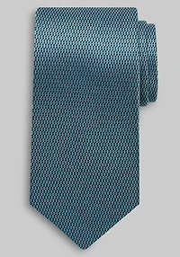 Men's Traveler Mini Bars Neat Tie at Jos. A. Bank, Green,