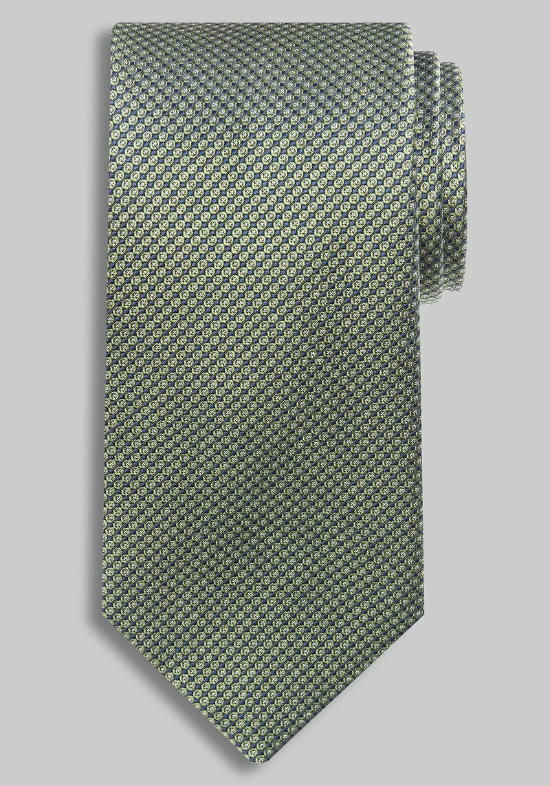 Men's Traveler Halo Dot Tie at Jos. A. Bank, Green,