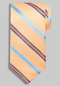 Men's Traveler Collection Chevron Stripe Tie at Jos. A. Bank, Orange,